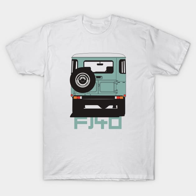 Landcruiser fj40 (green) T-Shirt by Markaryan